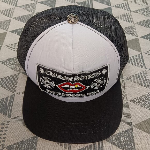 Chrome Hearts Chomper Hollywood Trucker Hat - Picture 1 of 6
